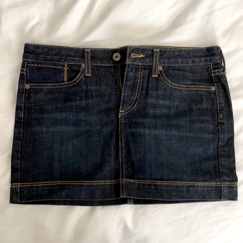AG Adriano Goldschmied denim skirt